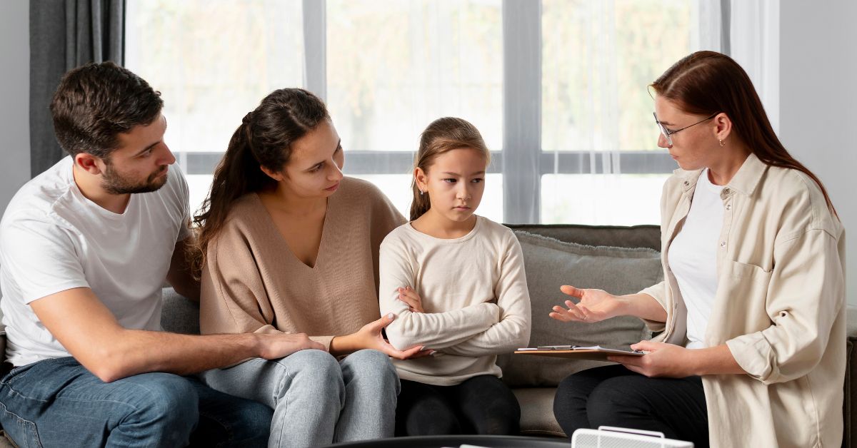 Family with children - representing family law services